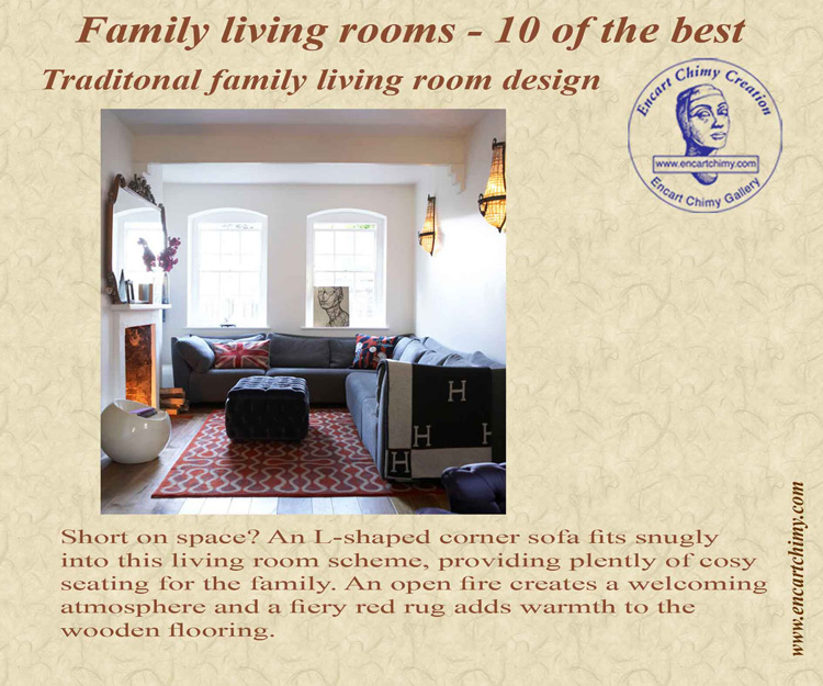 Family Living Room - Interior Design Idea - Encart Chimy Gallery