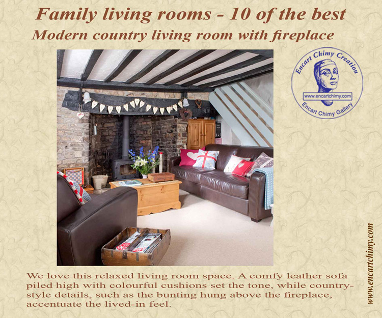 Family Living Room - Interior Design Idea - Encart Chimy Gallery