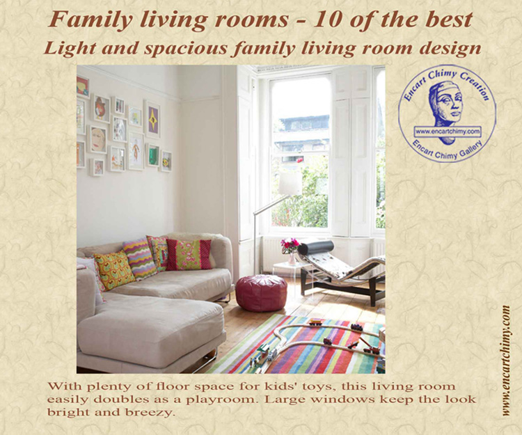 Family Living Room - Interior Design Idea - Encart Chimy Gallery
