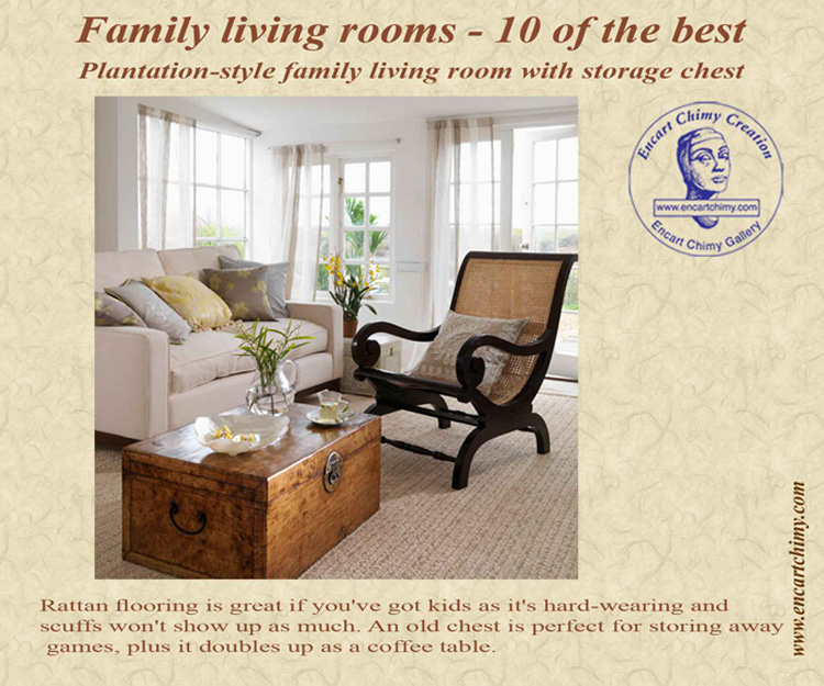 Family Living Room - Interior Design Idea - Encart Chimy Gallery